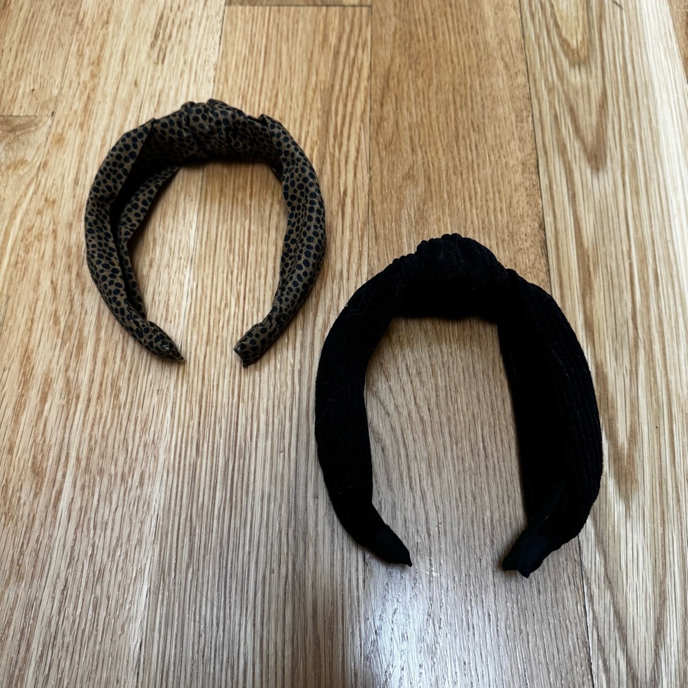 Bundle of 2 Madewell Knotted Headbands